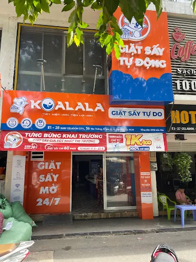 QR trên máy giặt