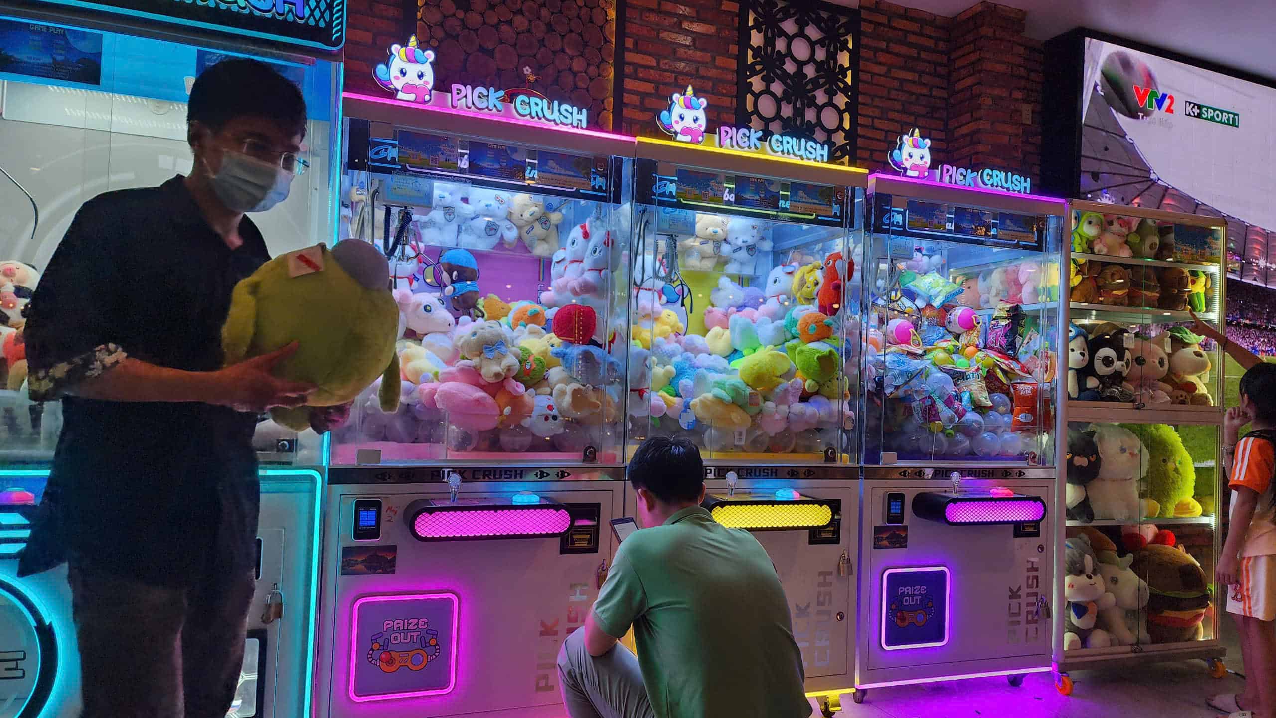 QRBOX cho máy game/kiosk
