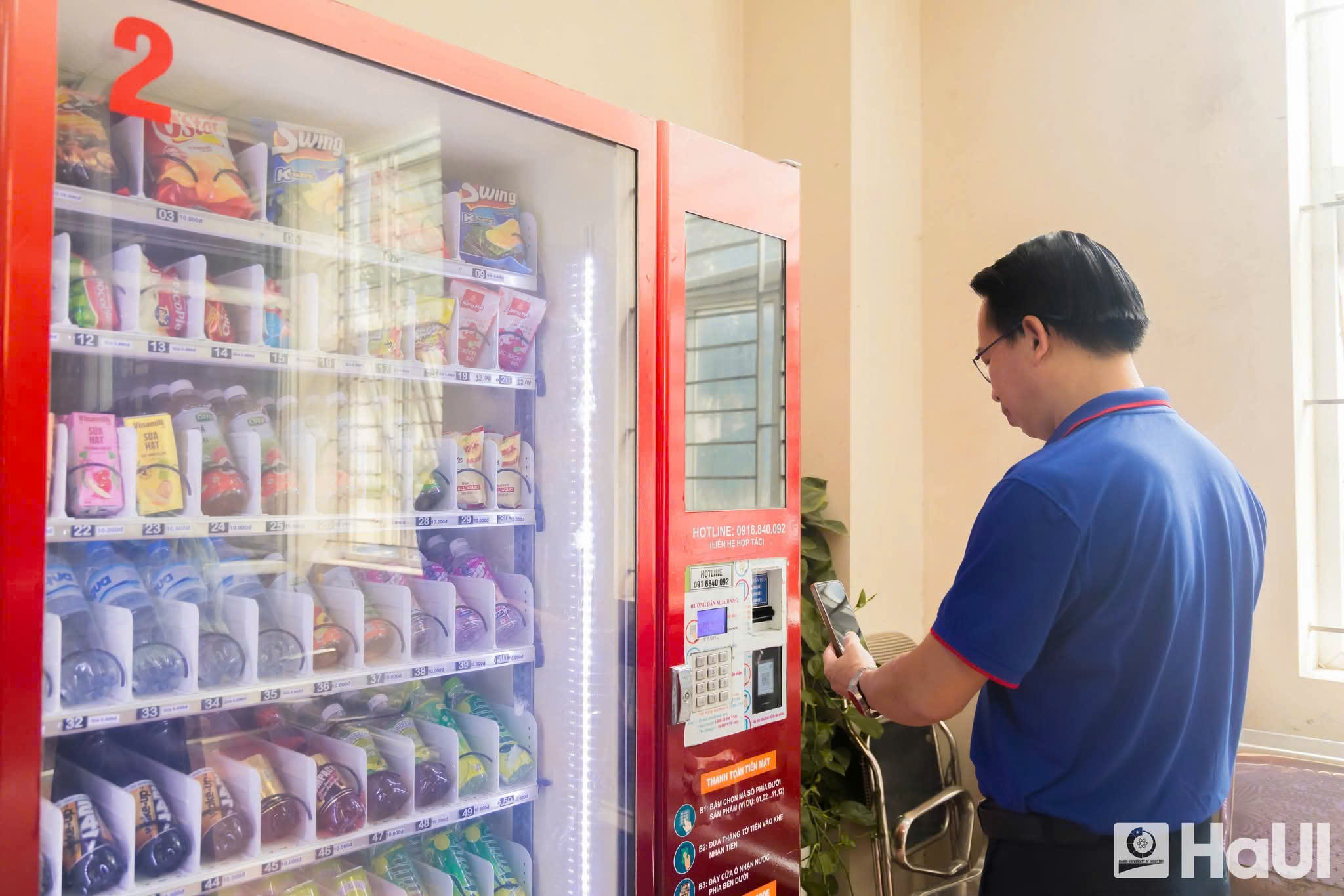QRBOX cho máy bán hàng tự động